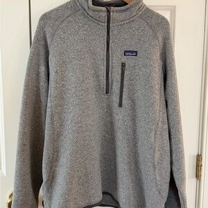 Patagonia Men's Better Sweater Quarter Zip Fleece XXL